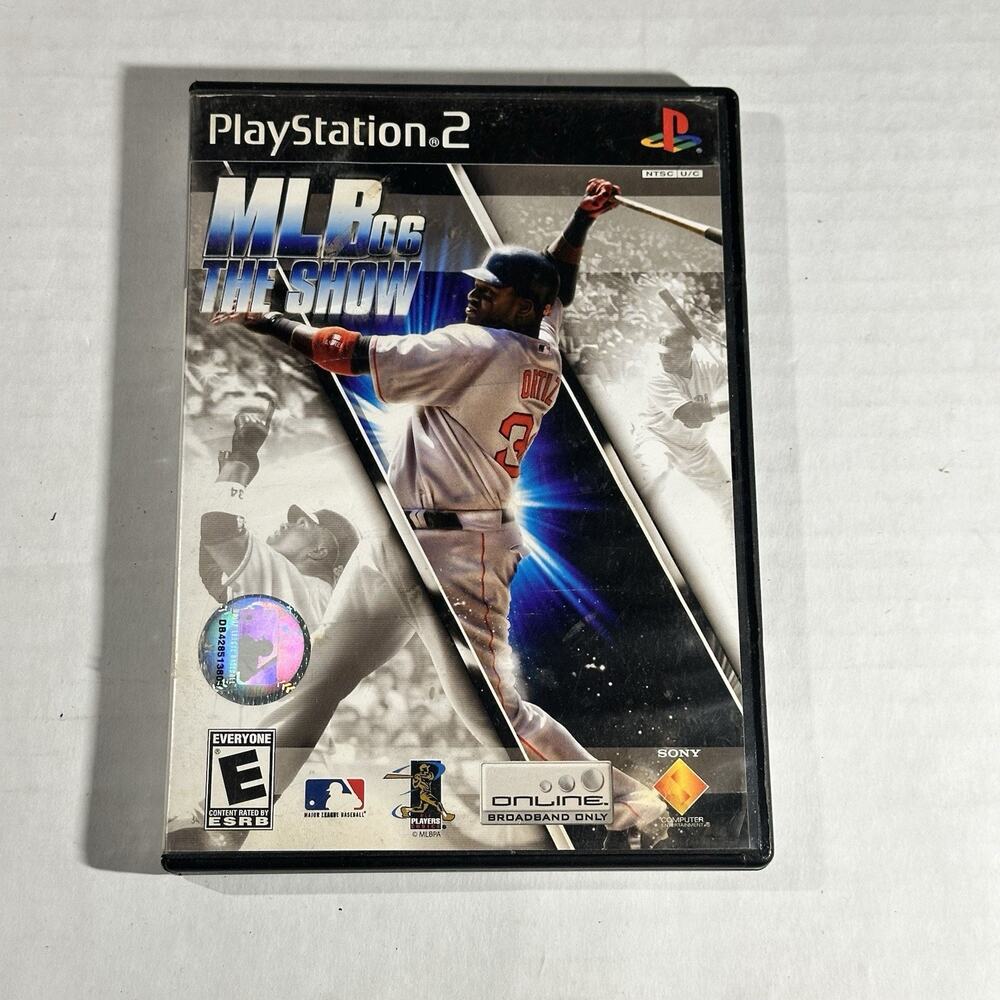 MLB The Show 06 Ps2 (Tested) Broken Snap On Case
